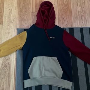 very good quality hurley hoodie multicolor